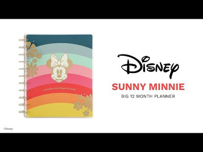 2023 Disney Sunny Minnie Teacher Happy Planner - Big Teacher Layout - 12 Months
