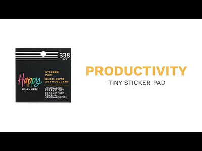 Journaling Productivity - Tiny Sticker Pad