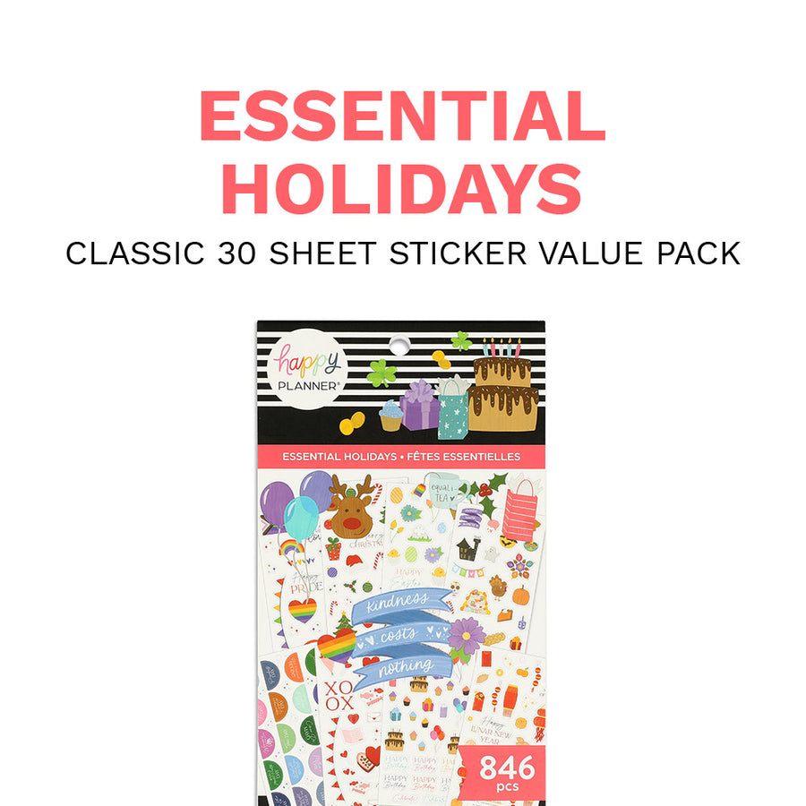 Happy Planner Value Pack Sticker offers Book Bundle Set - Winter 2022 Newest Release