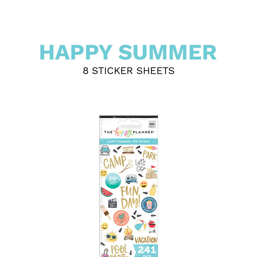 Happy Planner Summer Fun shops Sticker