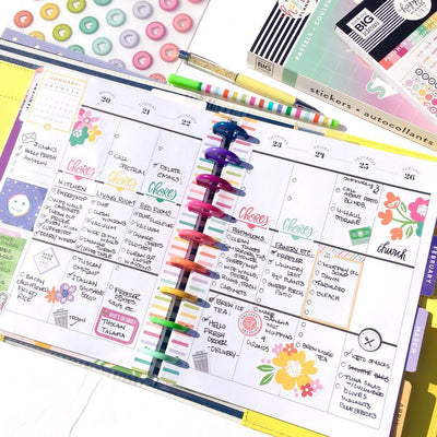 Mega Value Pack Stickers - Pastels - 100 Sheets! – The Happy Planner