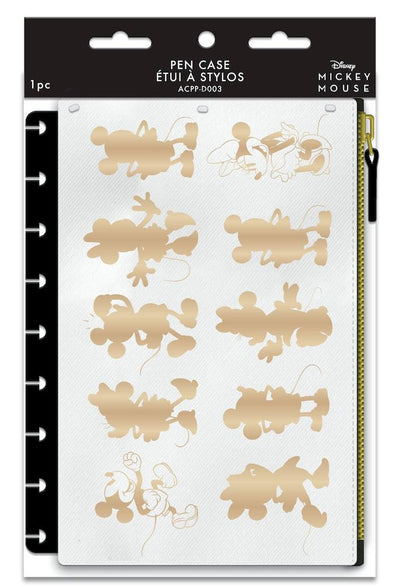 Mickey Mouse and Minnie Mouse Snap In Pen Case