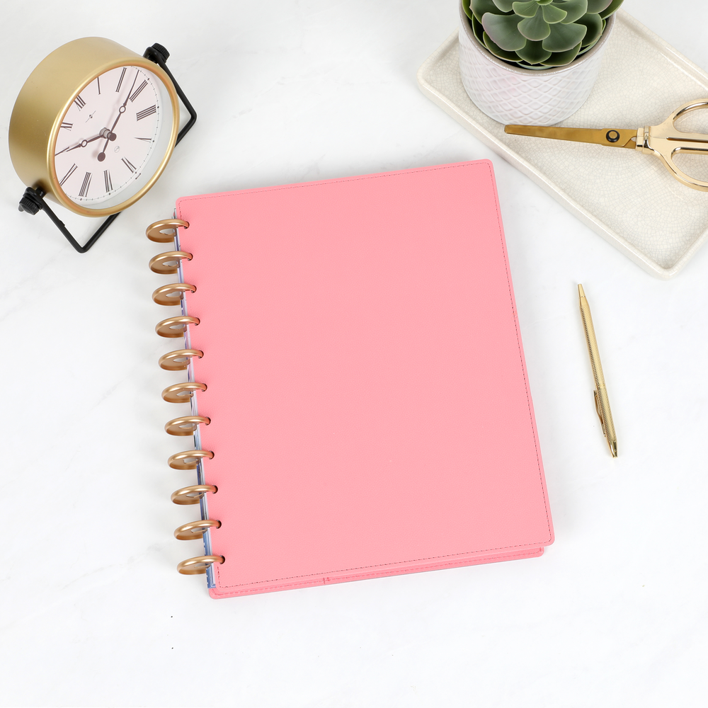 DELUXE Snap In Big Planner Cover - Bubblegum – Happy Planner