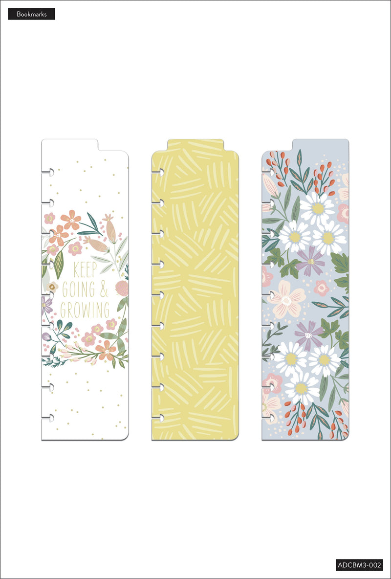 Florals Classic Bookmarks - 3 Pack