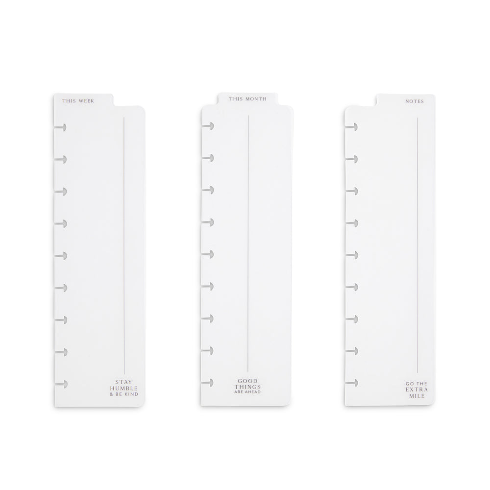 Work + Life Classic Bookmarks - 3 Pack β Happy Planner