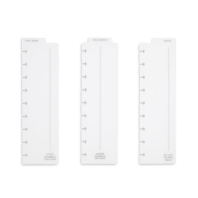 Work + Life Classic Bookmarks - 3 Pack