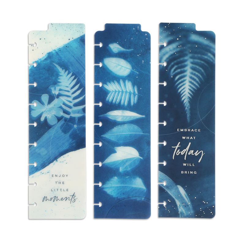 Cyanotype Bookmarks - Classic - 3 Pack