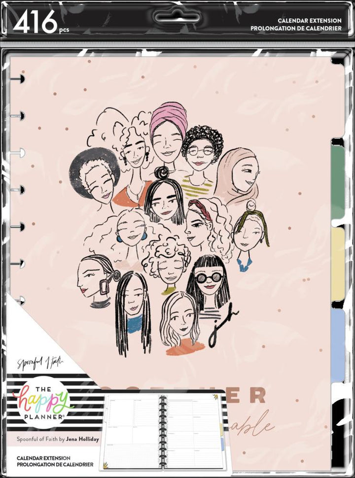 The Happy Planner x Spoonful of Faith Big Planner Extension Pack