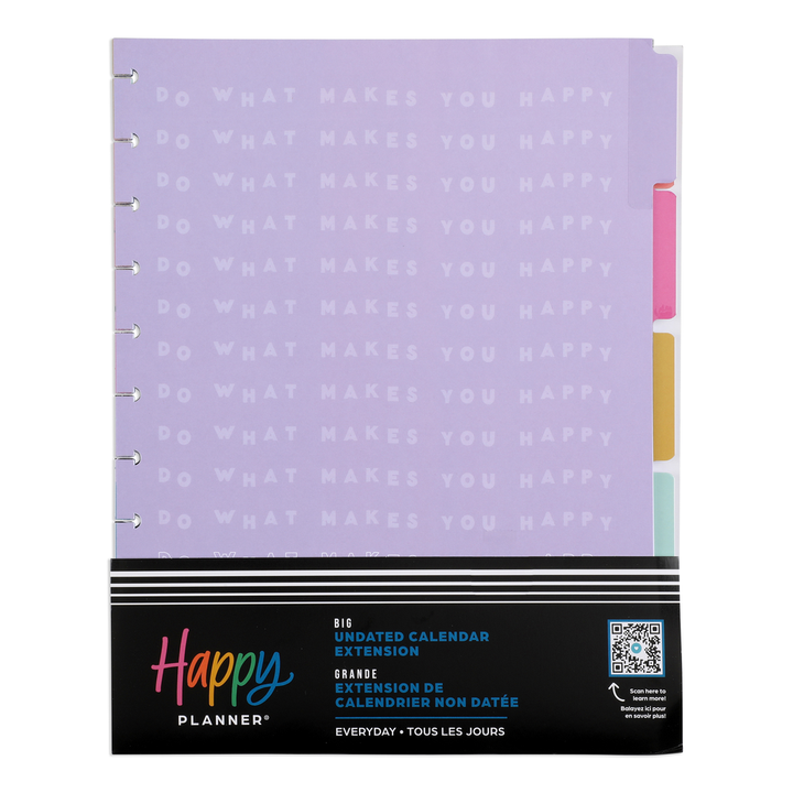 Happy Brights - Big Monthly Extension Pack - 6 Months – Happy Planner
