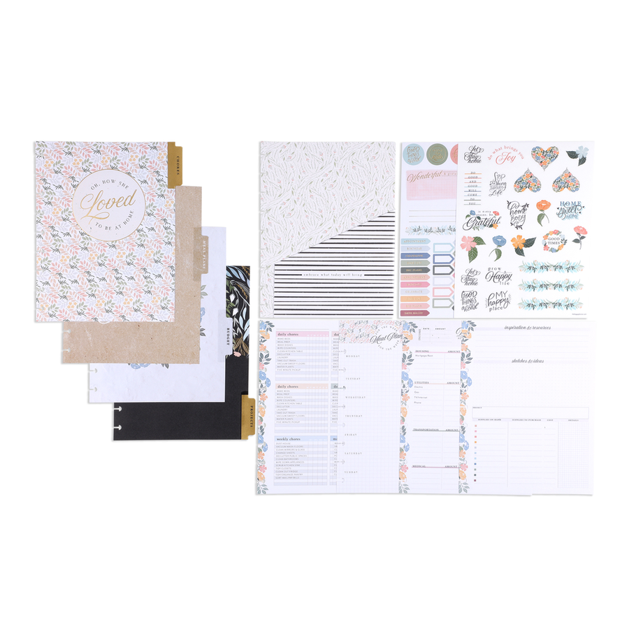 HAPPY PLANNER HOMEBODY BUNDLE INCLUDES authentic SHIPPING