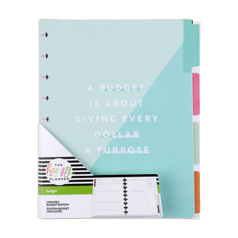 Budget Planner Extention Kit for 9 Disc Happy Planners 
