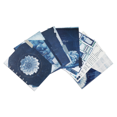 Cyanotype - Classic Vertical Lined Extension Pack - 4 Months