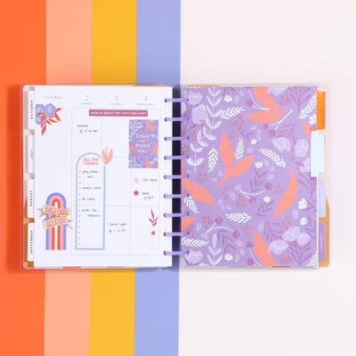 Love is Love Happy Planner x The Pigeon Letters - Classic Dashboard Extension Pack - 4 Months