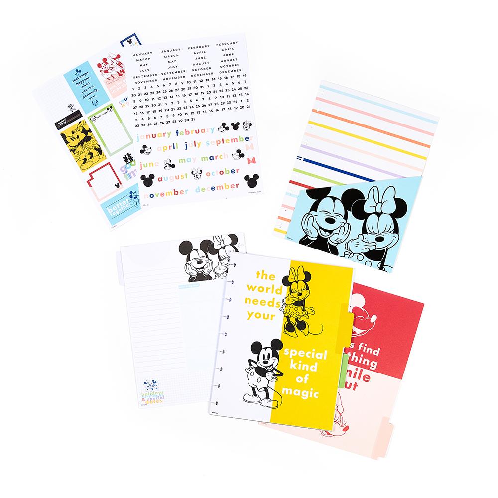 Colorblock Mickey Mouse Disney© Mickey Mouse & Minnie Mouse Colorblock Undated Classic Vertica ...
