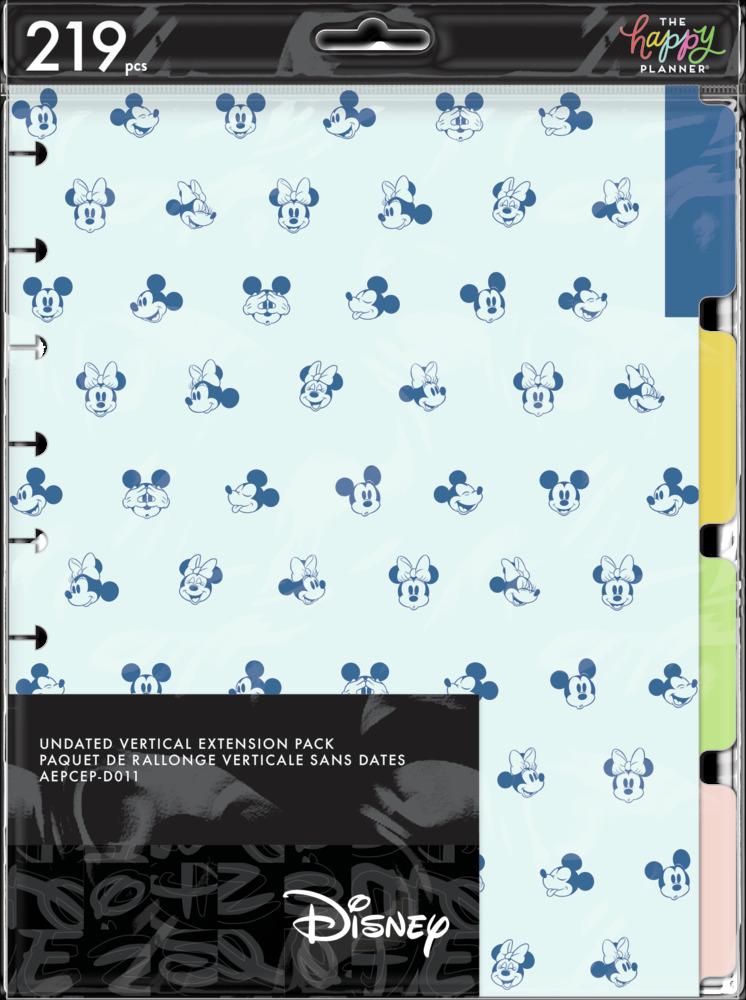 Colorblock Mickey Mouse Disney© Mickey Mouse & Minnie Mouse Colorblock Undated Classic Vertica ...