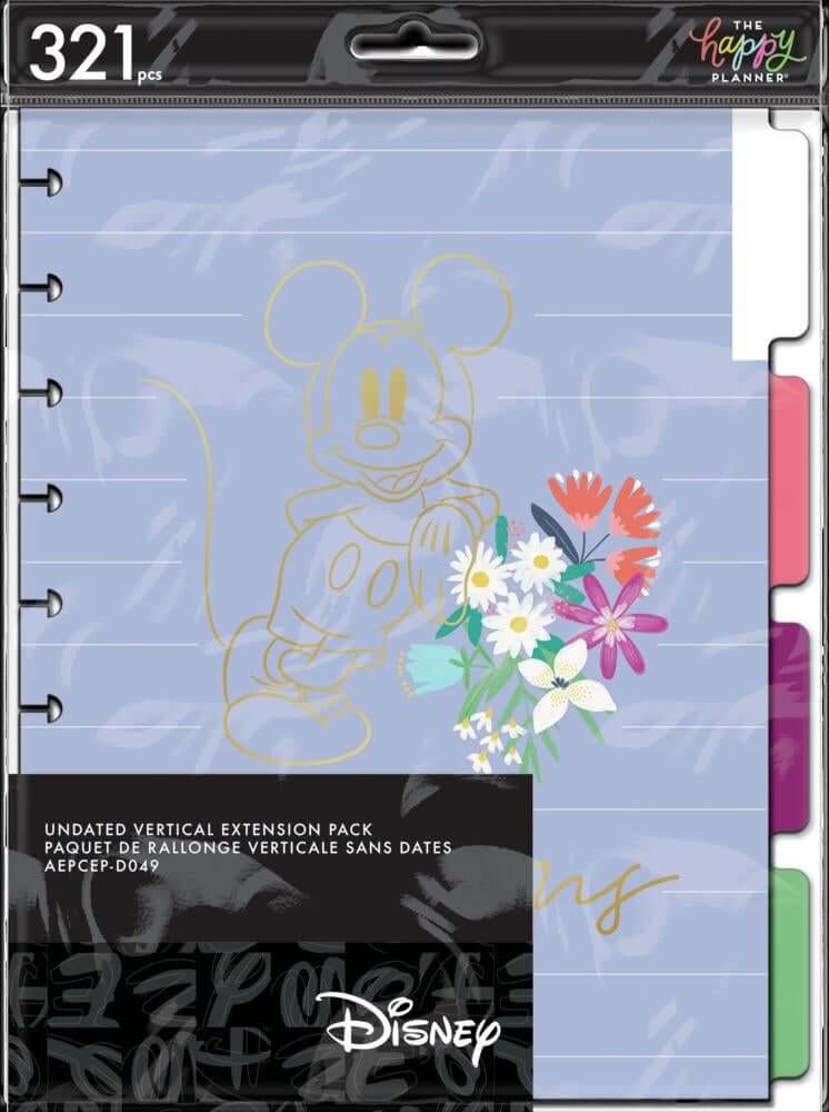 Disney © Mickey Mouse & Minnie Mouse Floral Classic Vertical Extension Pack