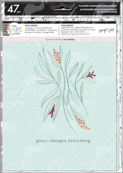 The Happy Planner x Spoonful of Faith Grace Changes Everything Classic Faith Planner Companion