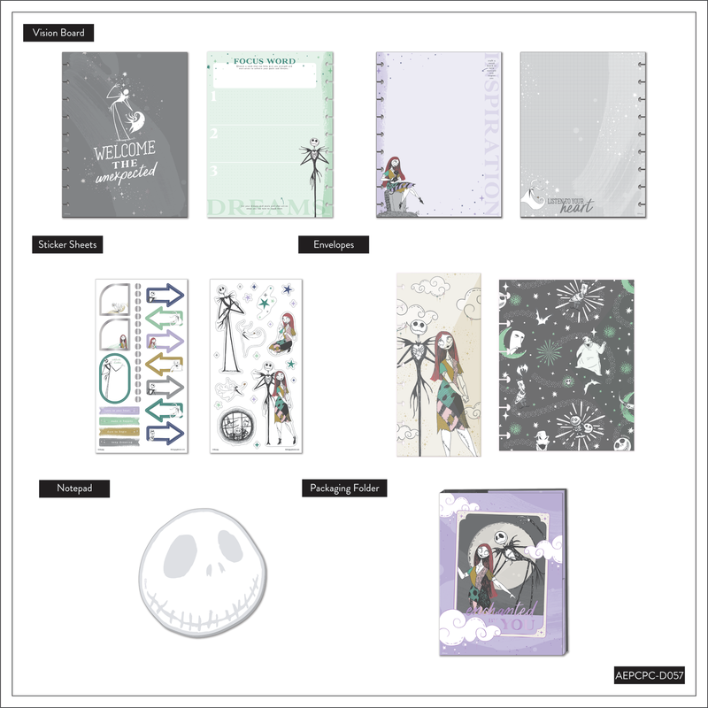 Disney Tim Burton's The Nightmare Before Christmas: Includes Double-ended Pencils and Stickers! [Book]