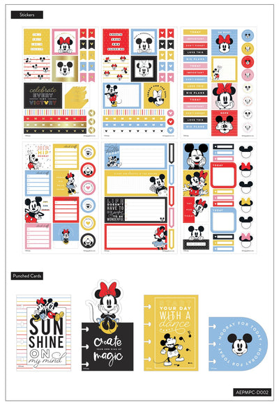 Mickey and Minnie Yay For Today Mini Planner Companion