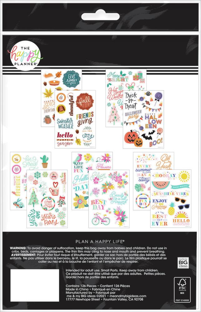 All Seasons Dry Erase Removable Decals
