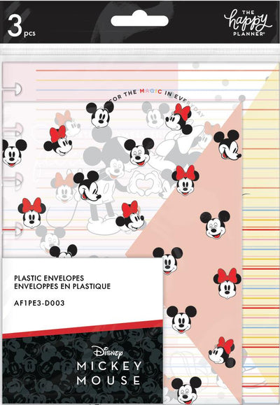 Mickey and Minnie Snap In Envelopes - Everyday Magic