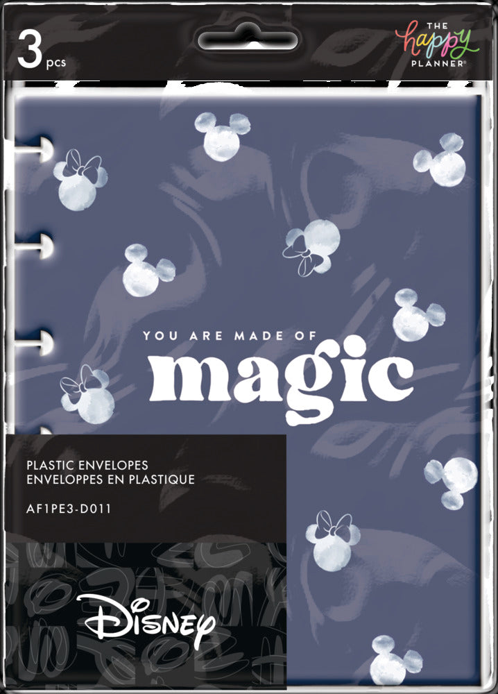 Disney© Mickey Mouse & Minnie Mouse Indigo Envelopes - 3 Pack
