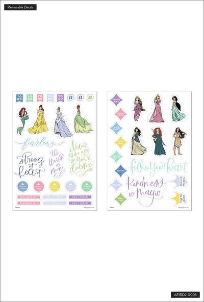 Disney© Princess Strong at Heart Removable Decals