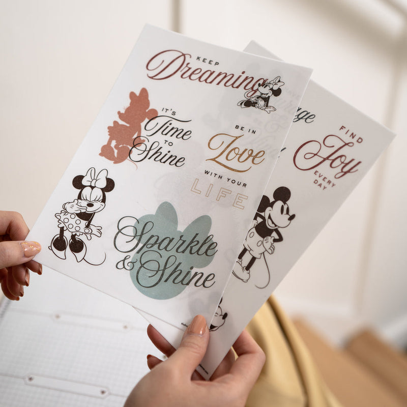 Disney© Mickey Mouse & Minnie Mouse Farmhouse Dry Erase Removable Decals