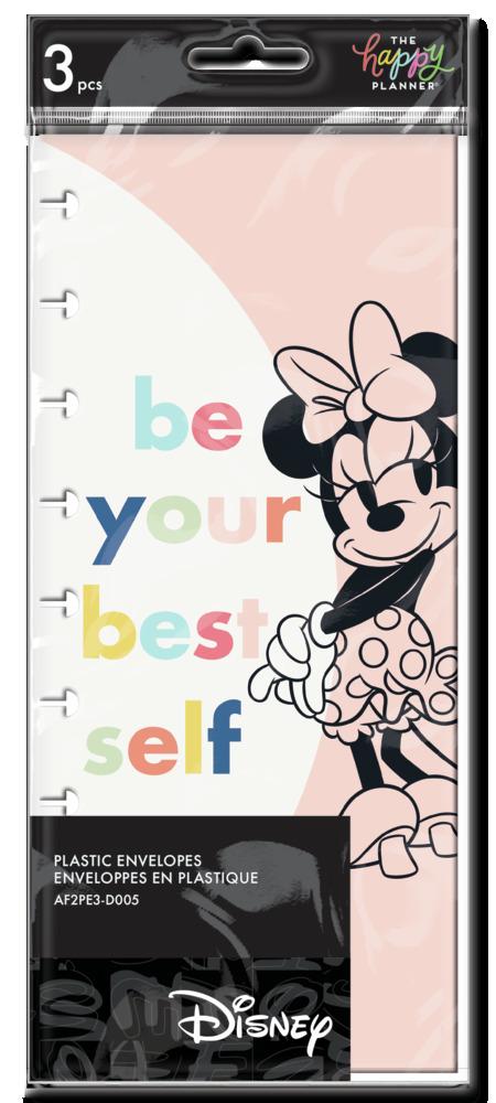 Disney© Mickey Mouse & Minnie Mouse Colorblock Snap In Envelopes
