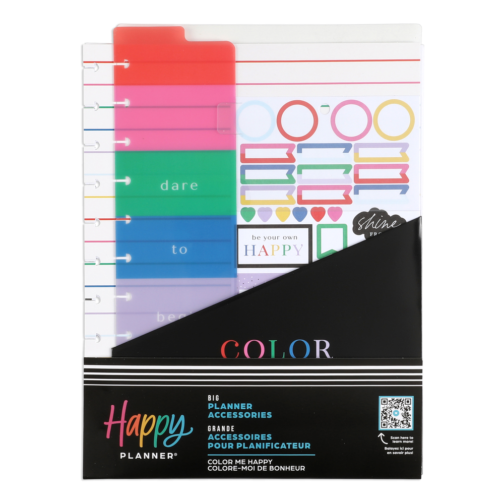 Color Me Happy - Big Accessory Pack – Happy Planner