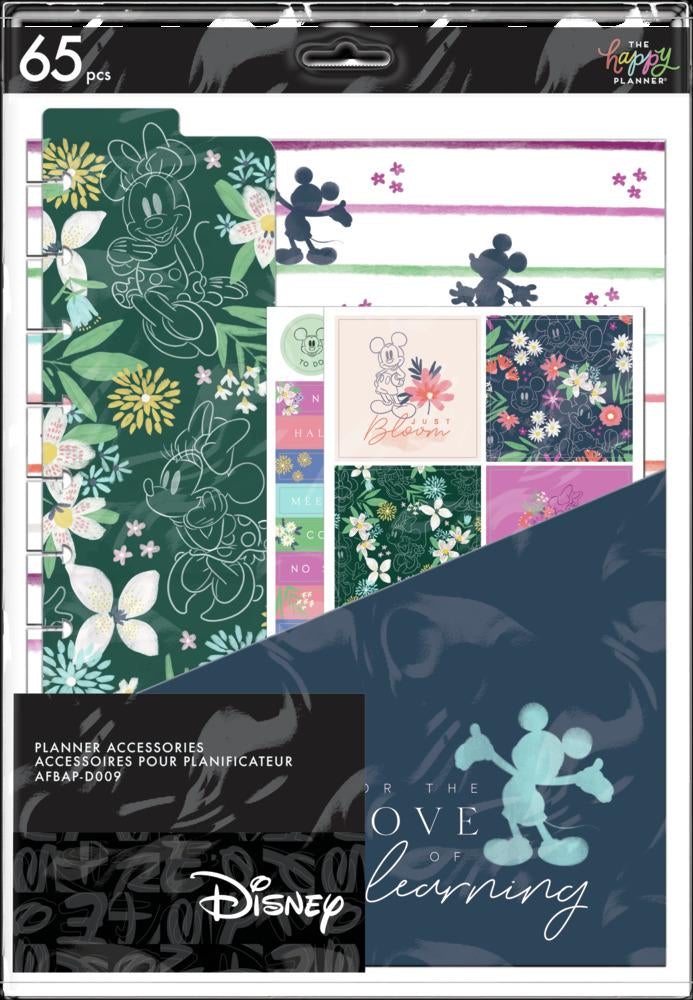 Disney © Mickey Mouse & Minnie Mouse Floral Love of Learning Big Teacher Accessory Pack