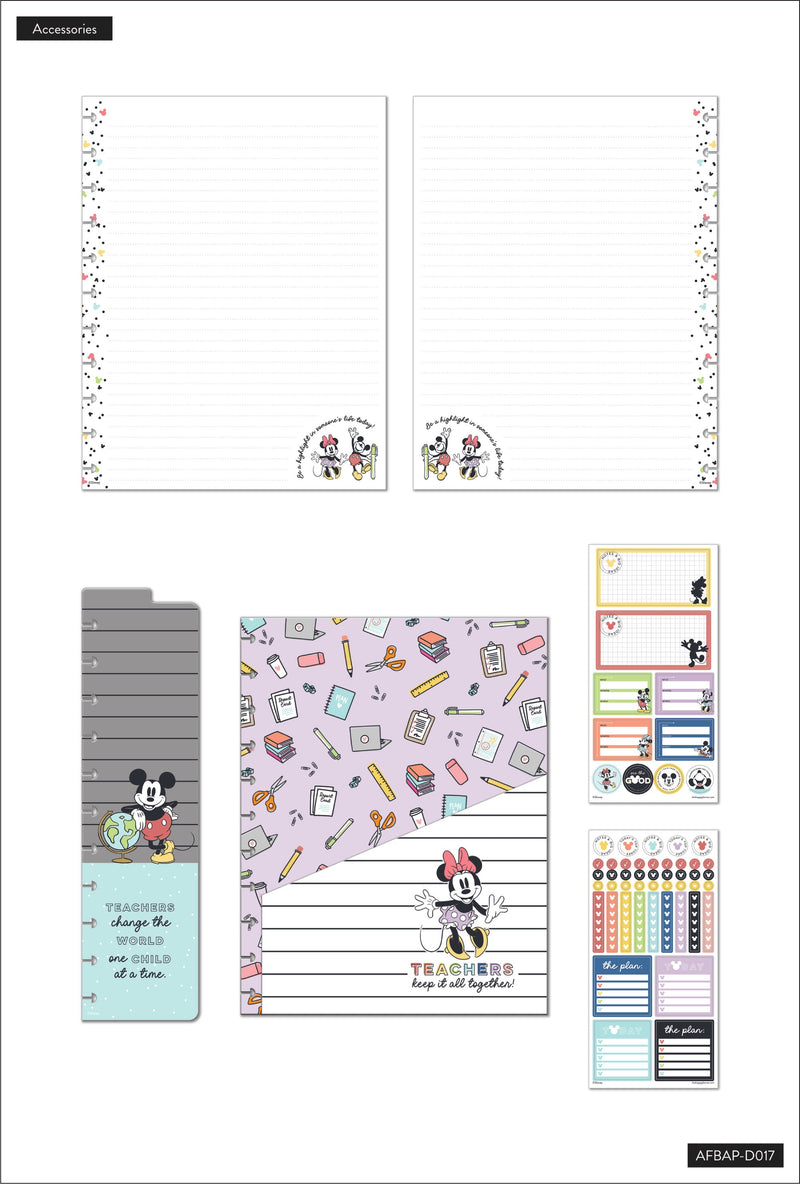 Disney© Mickey Mouse & Minnie Mouse Whimsy Wonders Teacher Big Accessory Pack
