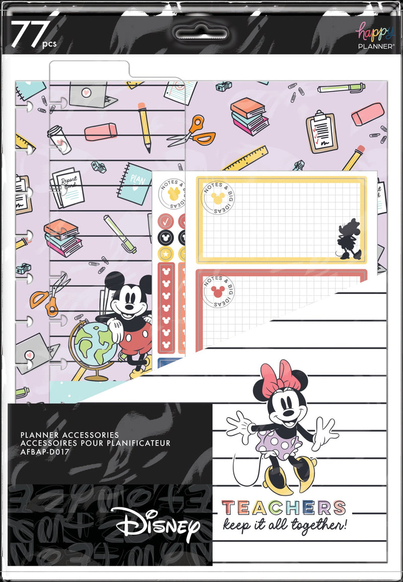 The Happy Planner Disney Mickey Mouse Whimsy Teacher Value