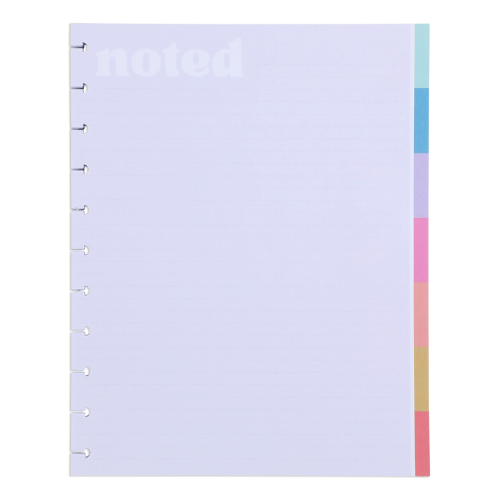 happy-shop　ノート Happy Brights - Block Notepad - Big - 100 Sheets – Happy Planner