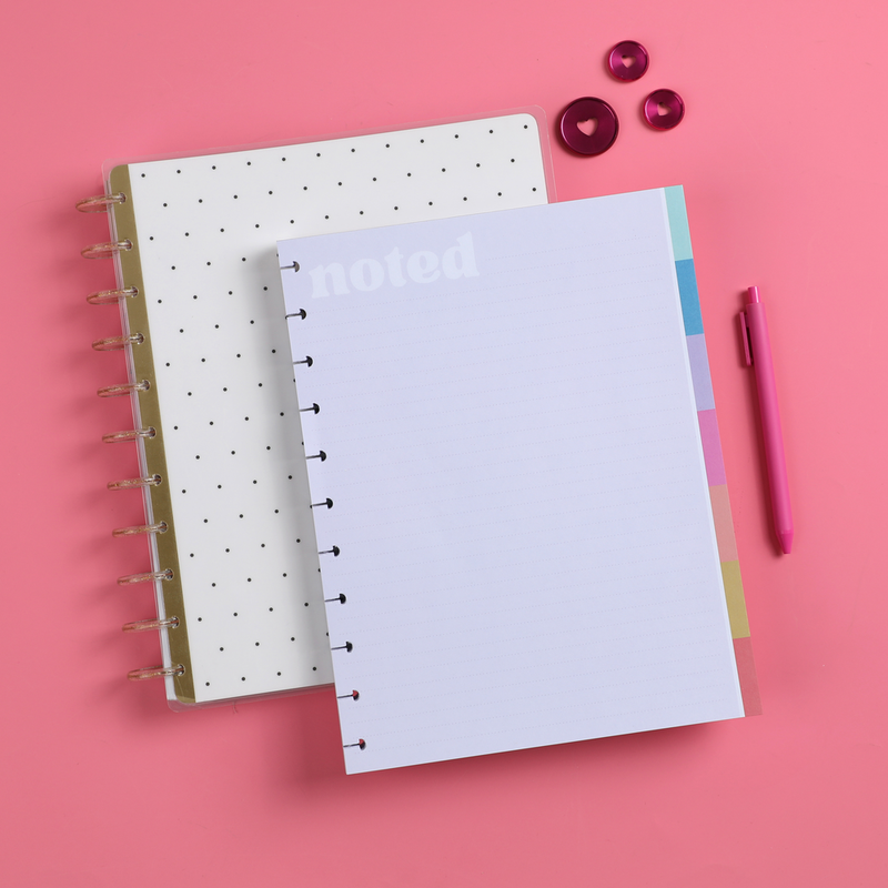 Happy Brights - Block Notepad - Big - 100 Sheets – Happy Planner