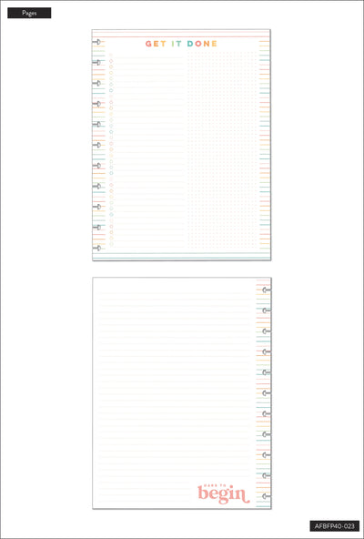Everyday Half Sheet Big Filler Paper - 40 Sheets