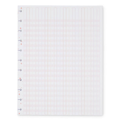 Groovy Day Teacher Big Checklist Filler Paper - 40 Sheets
