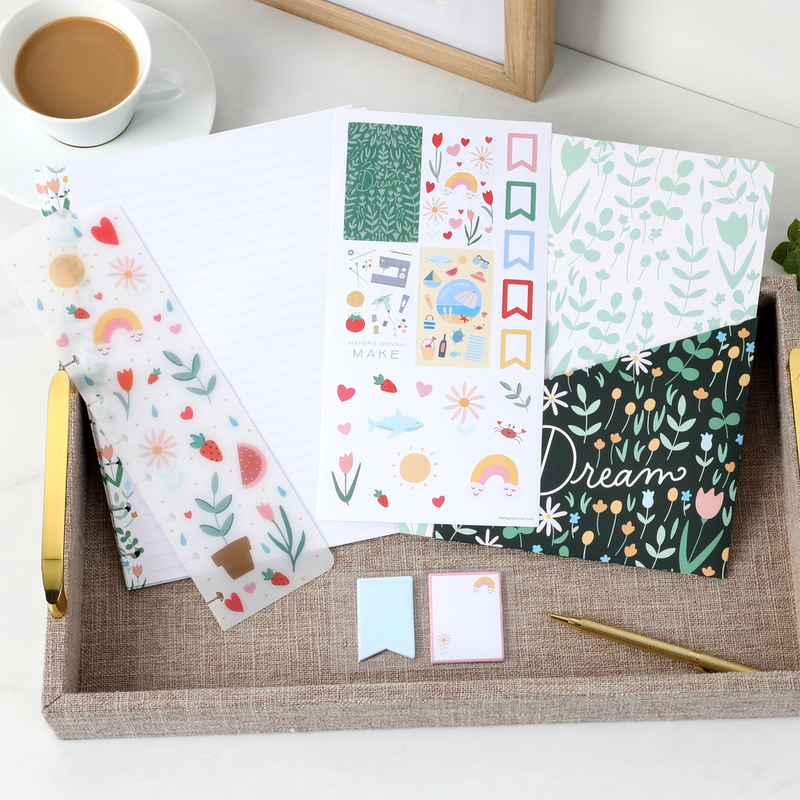 Classic Planner Accessory Pack | Happy Planner x Paula & Waffle Whimsical Doodles | The Happy Planner | Me & My Big Ideas