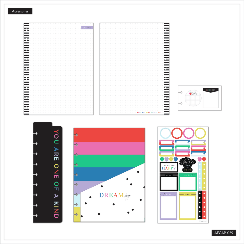 Color Me Happy - Classic Accessory Pack – Happy Planner
