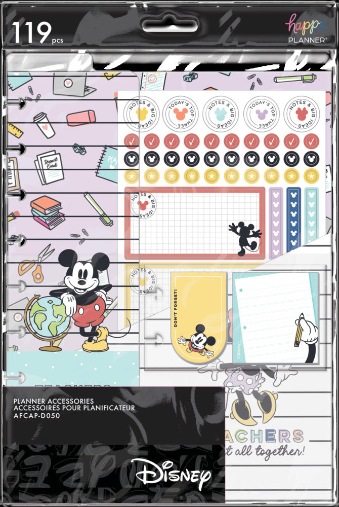 Disney© Mickey Mouse & Minnie Mouse Whimsy Wonders Teacher Classic Accessory Pack