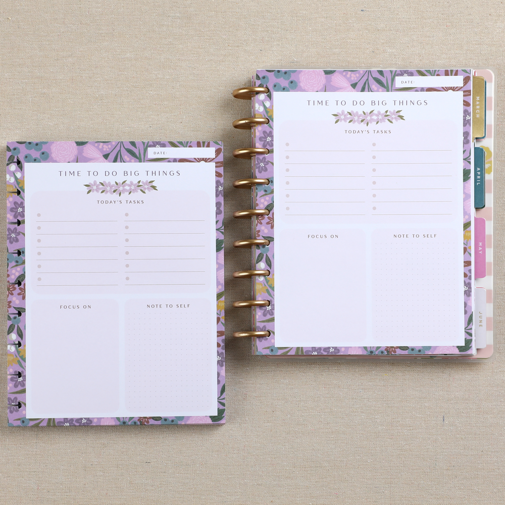 Made to Bloom - Block Notepad - Classic - 100 Sheets – Happy Planner