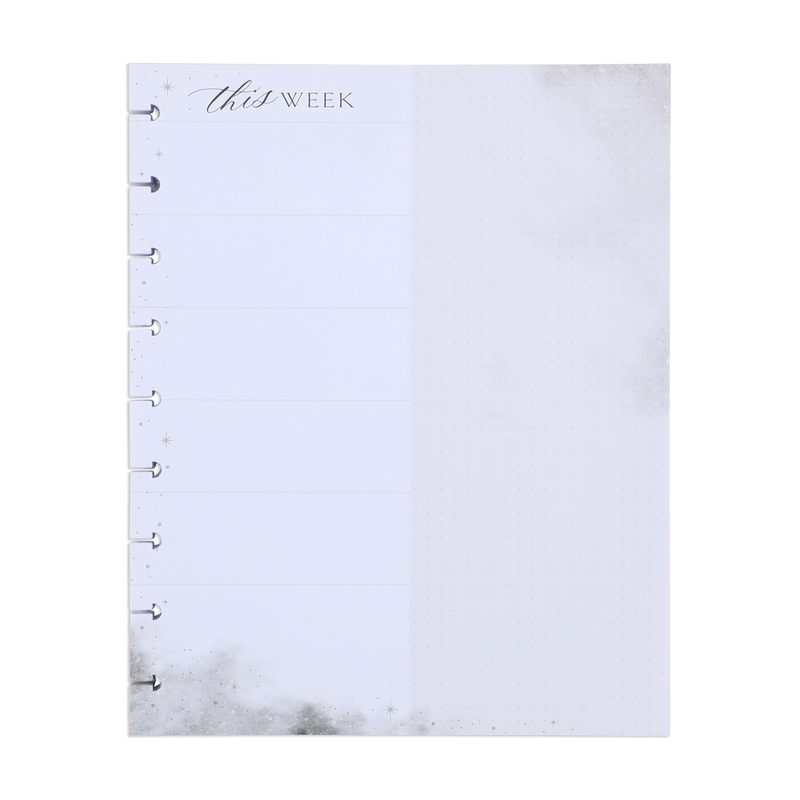 Celestial Elegance - Block Notepad - Classic - 100 Sheets