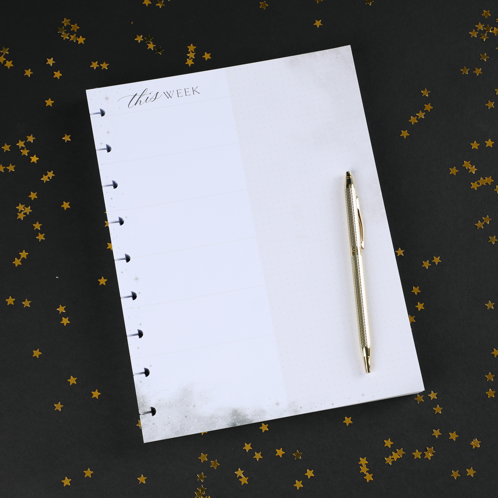 Celestial Elegance - Block Notepad - Classic - 100 Sheets – Happy Planner