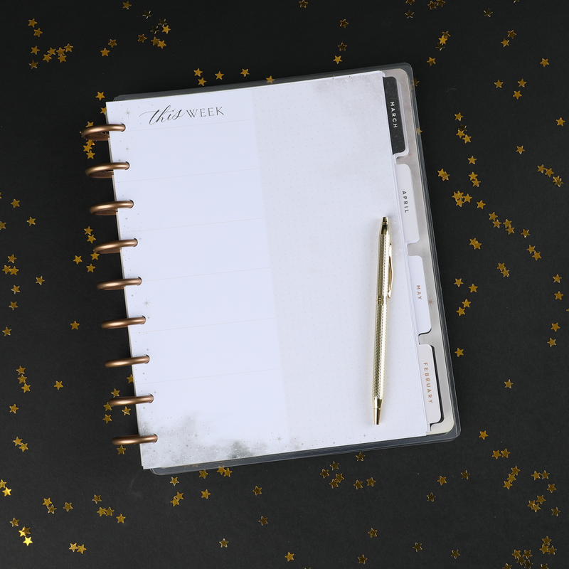 Celestial Elegance - Block Notepad - Classic - 100 Sheets – Happy Planner