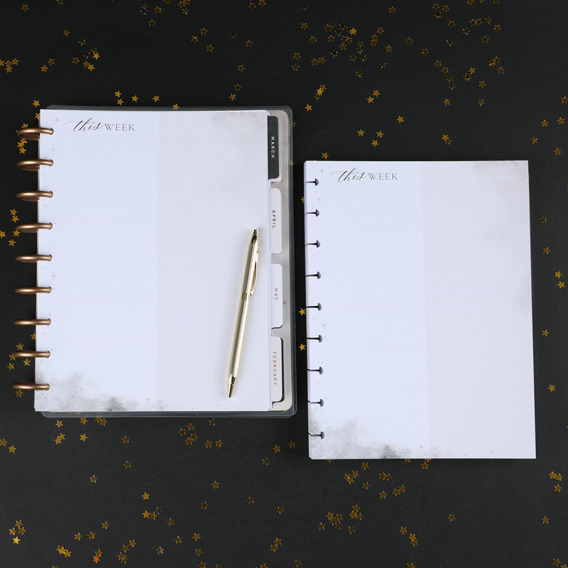 Celestial Elegance - Block Notepad - Classic - 100 Sheets – Happy Planner