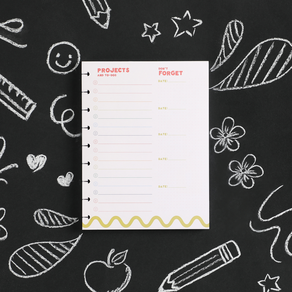 Block Notepad Sample Super Happy - Block Notepad - Classic - 100 Sheets – Happy Planner