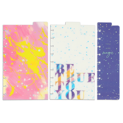 Happy Planner x GracePlace Art Classic Dashboards - 3 Pack