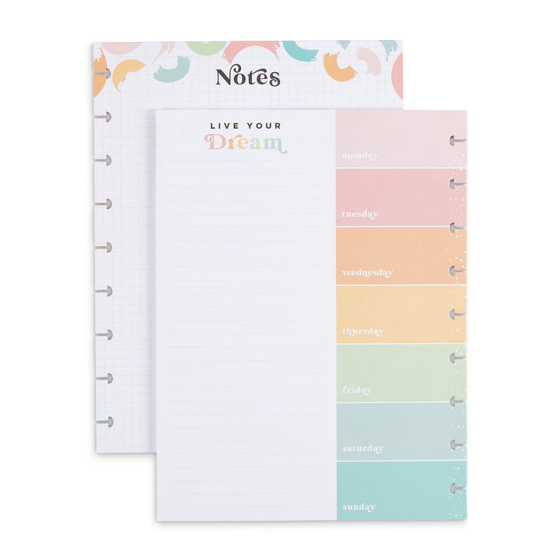 Everyday Colorful Notes Classic Filler Paper - 40 Sheets