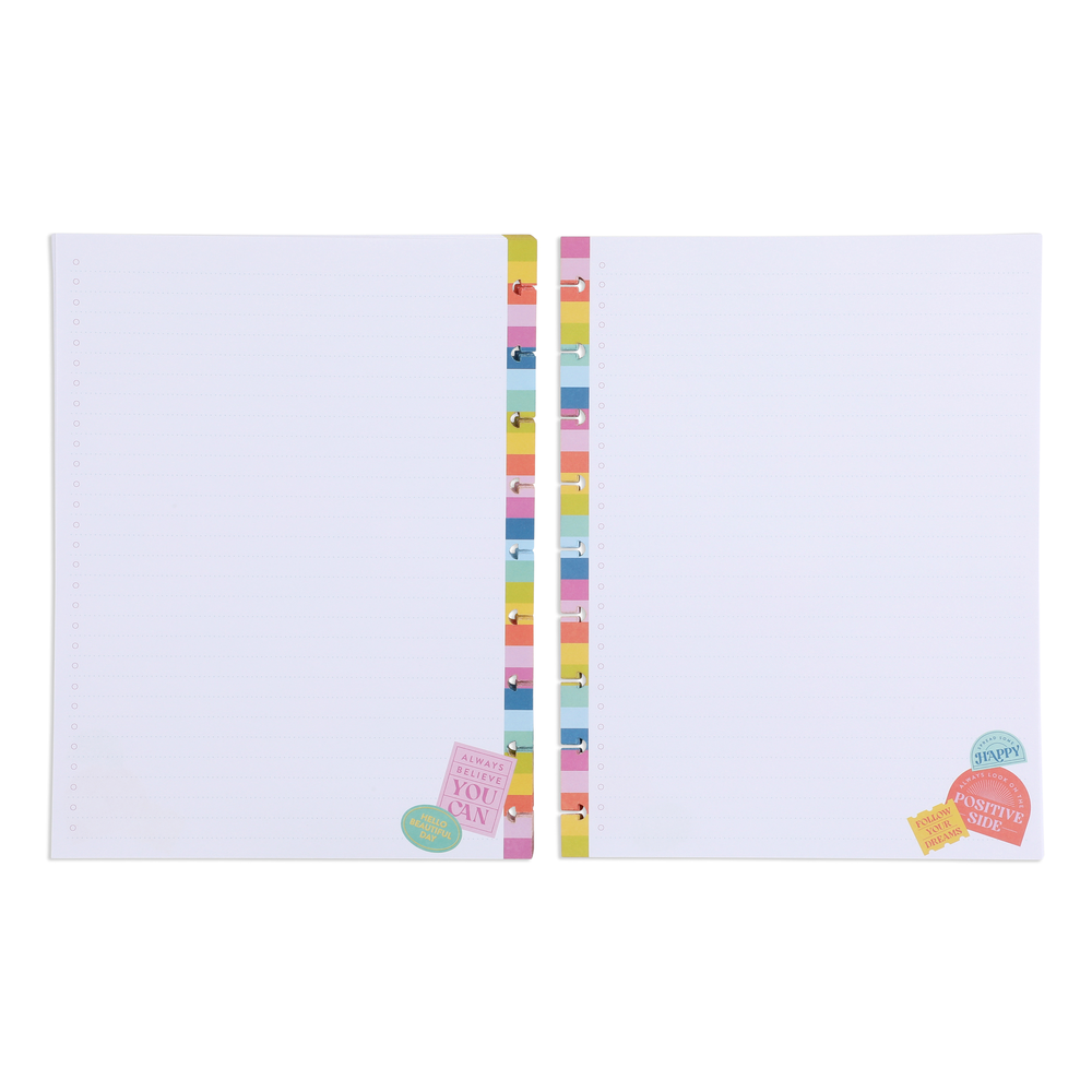 Happy Sheet Example Spread Some Happy - Bullet List Classic Filler Paper - 40 Sheets ...