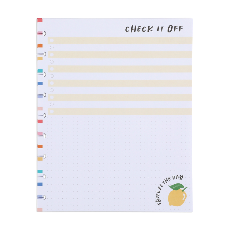 The Happy Planner - Line It Up Check It Off Stencil - Classic Snap
